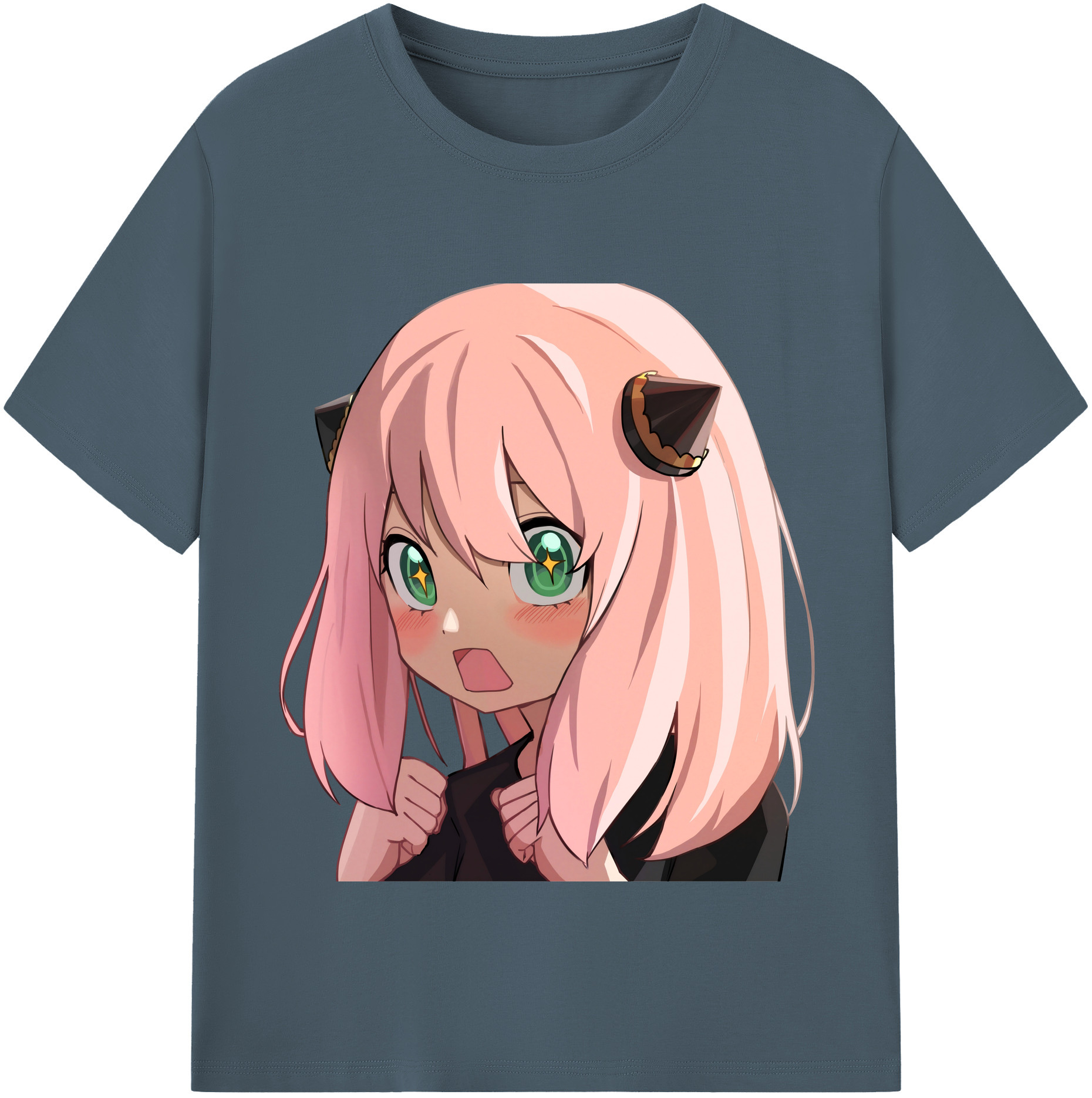 （画像用） SPY×FAMILY间谍家家酒 綿100％半袖Tシャツ（フロントプリント）